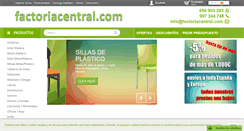 Desktop Screenshot of factoriacentral.com